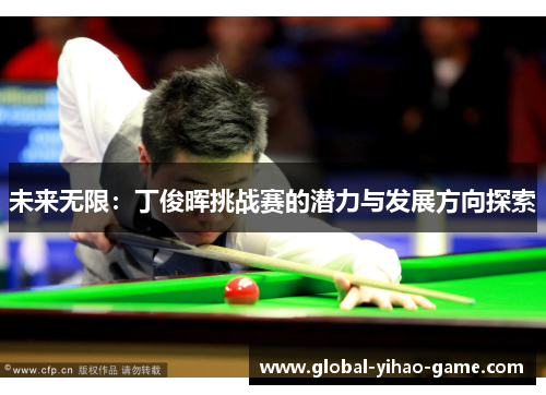 未来无限：丁俊晖挑战赛的潜力与发展方向探索