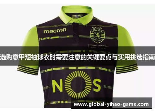 选购意甲短袖球衣时需要注意的关键要点与实用挑选指南